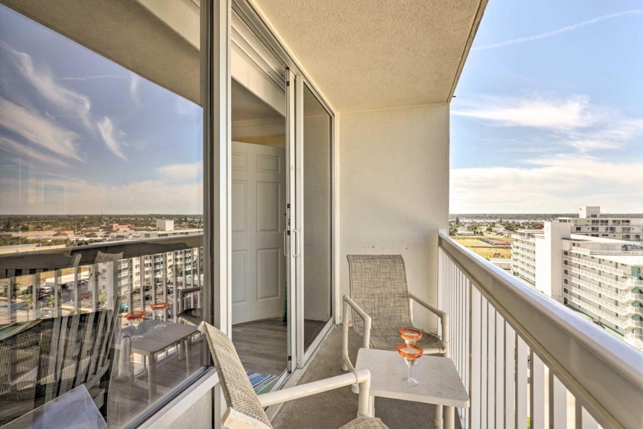 Ocean-View Daytona Beach Resort Retreat With Balcony Exterior foto
